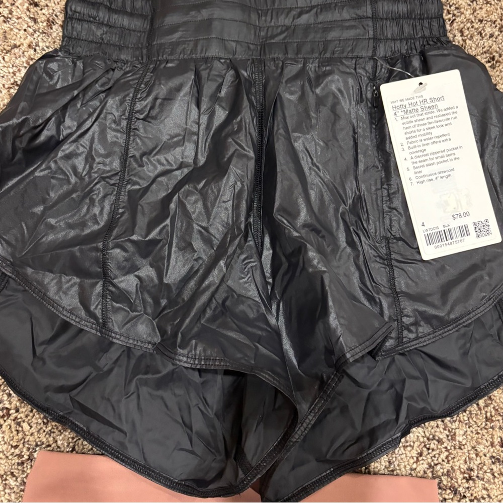 Black Lululemon shorts